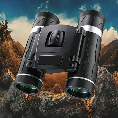 1pc 10X Upgraded HD Portable Zoom Binoculars Folding Performance Telescopes