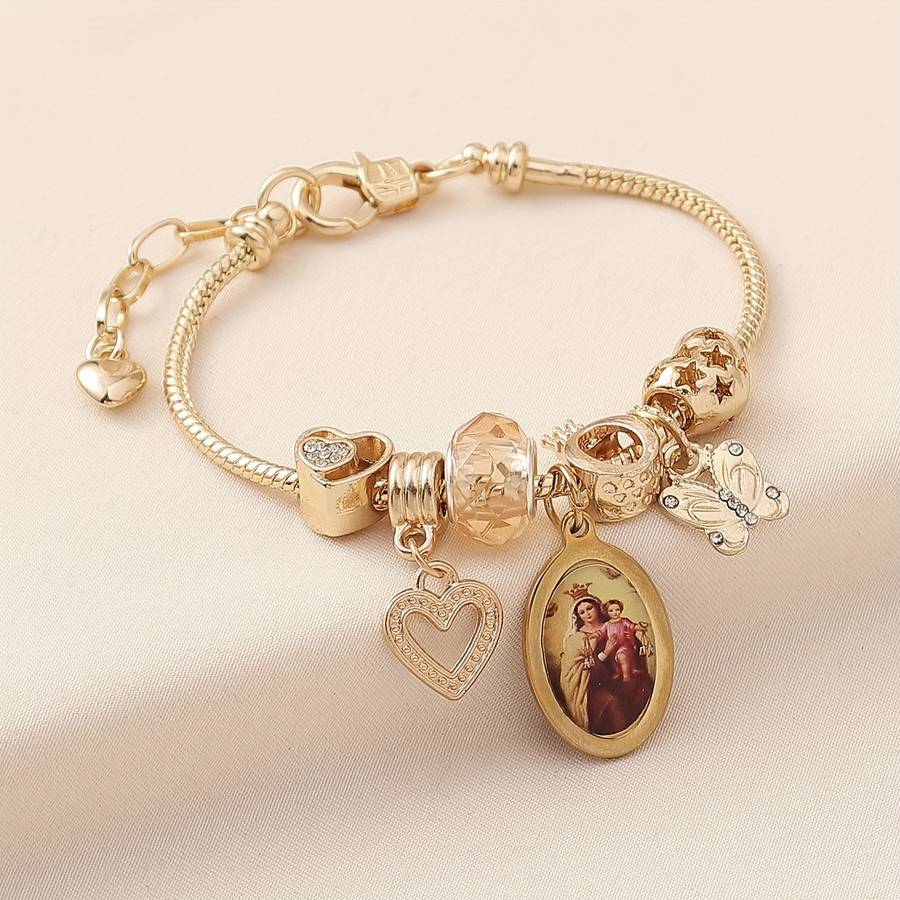 Virgin Mary Jesus Theme Pendant