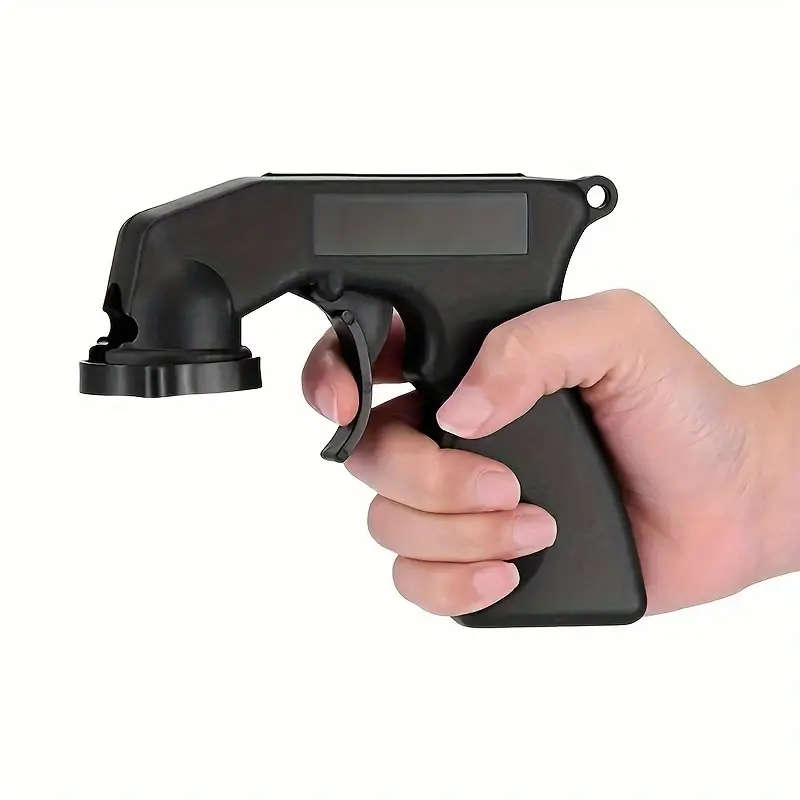 1pc Spray Adapter Paint Care Spray Gun Handle with Full Grip Trigger Lock Collar for Car Maintenance 11.18 x 13.97cm Gun Accessories