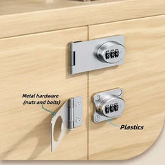 1pc Cabinet Doors Combination Locks Shoe Cabinets Drawer Cabinets File Cabinets Iron Cabinets