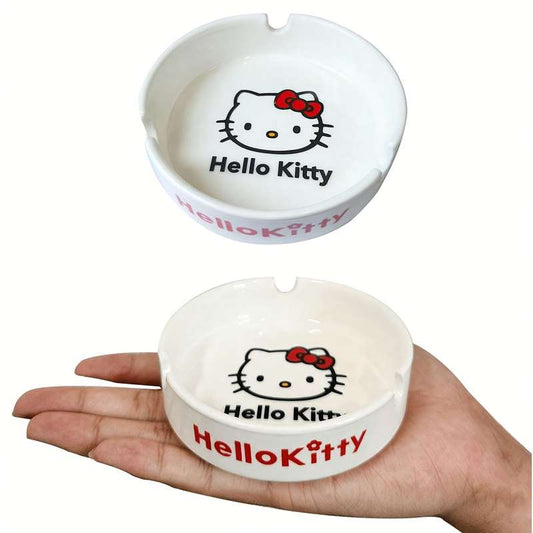1pc Sanrio Hello Kitty Ceramic Ashtray