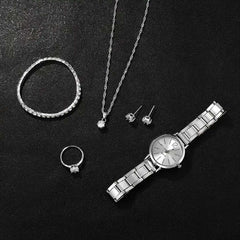 Quartz Watch Jewelry Set