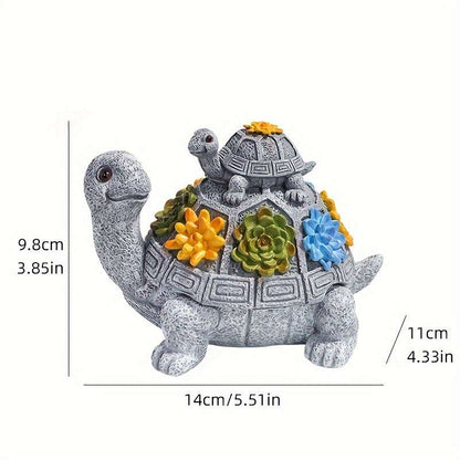 1pc Resin Mother and Youngsters Turtle Ashtray