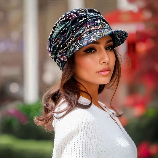 1pc Women's Lightweight Newsboy Cap