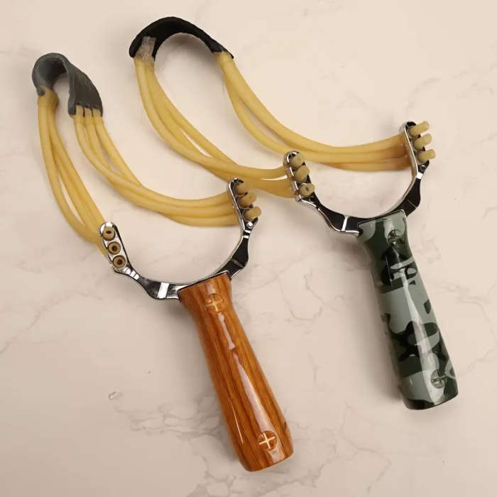 Camouflage Wild Wolf Slingshot