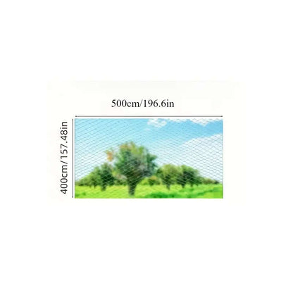1pc 4x5m Sunblock Mesh Sunshade Sail PE Material UV Resistant Greenhouse Shade Cloth Net