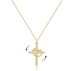1 Piece Golden Jesus Theme Pendant