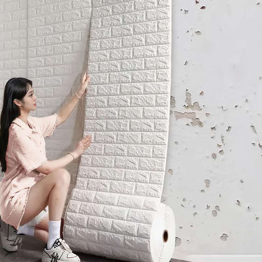 1pc 3D Wall Tile Stickers 50x100cm