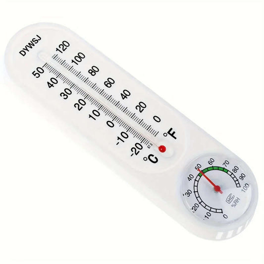 1pc 9Inch Wireless Indoor Outdoor Thermometer
