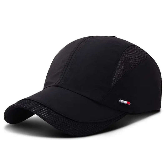 1pc Quick-Dry Baseball Cap Adjustable Moisture-Wicking Sun Hat