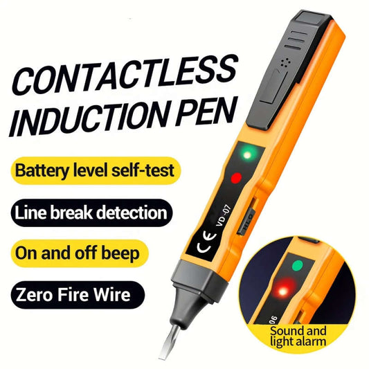 1pc Compact Non Contact Voltage Detector Pen AC DC Induction Tester