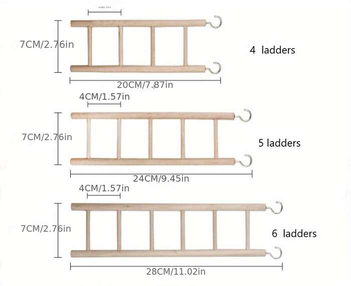 Pet supplies Model 4 Ladders 7*20cm