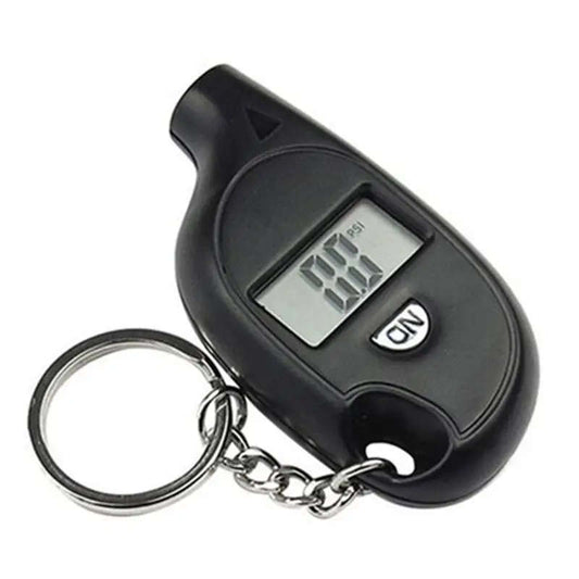 Digital Tire Pressure Gauge with LCD Display Keychain Compatible High Precision Car