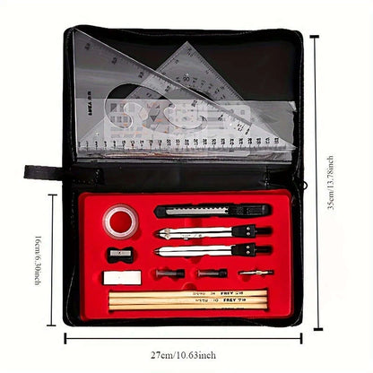 1 Set of Professional Drawing And Drafting Tools