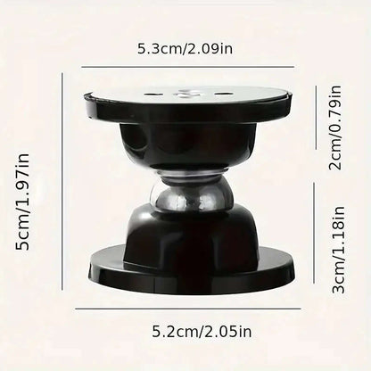 1pc Magnetic Door Stop Strong Metal Construction Floor Wall Mountable