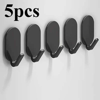 5pcs Wall-Mounted Towel Hook