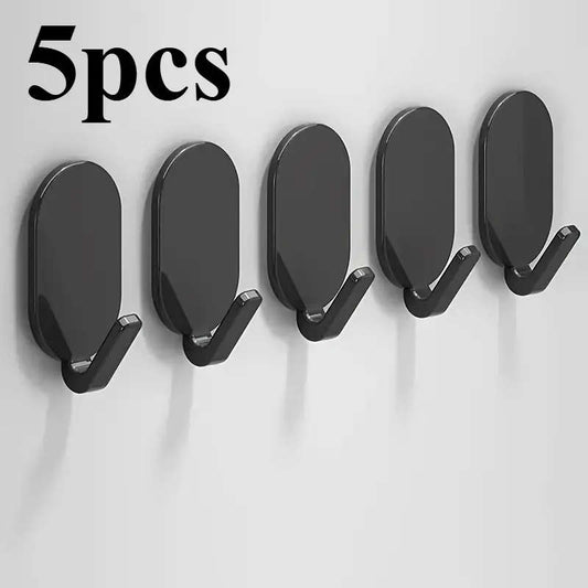 5pcs Wall-Mounted Towel Hook