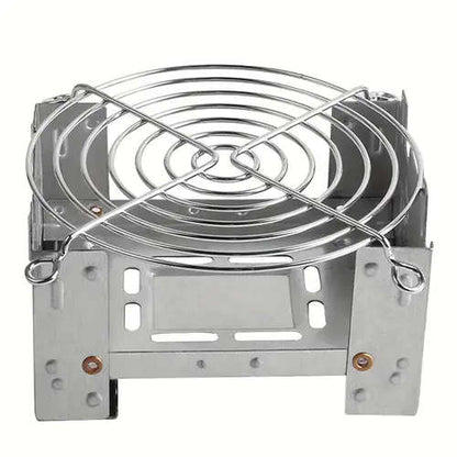 1pc German Folding Stove Solid Alcohol Fuel Portable Camping Grill Iron