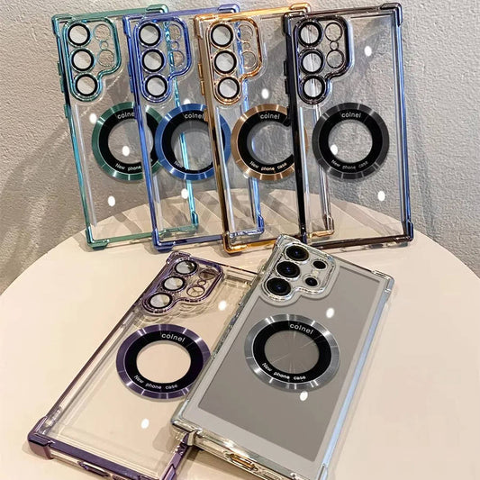 1pc Black For Samsung Galaxy S24 Ultra Phone Cases