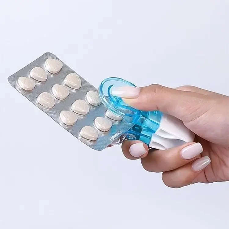 Portable Pill Dispenser with Built