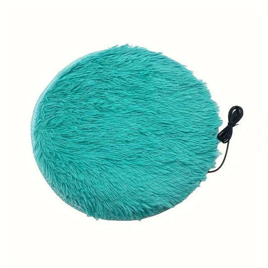 1pc USB-Powered Warm Cat Bed Warm Polyester Pad