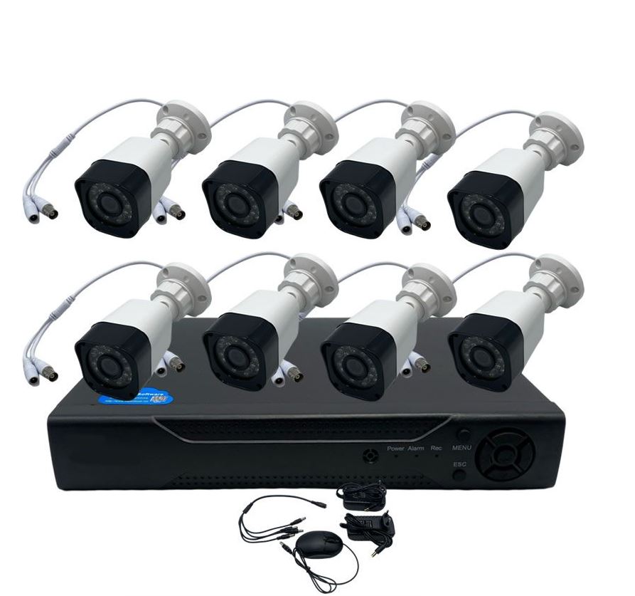 Aerbes AB-C232 1080P Full HD CCTV 8 Channel Security Camera System