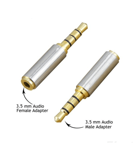 Headphone Extender 3.5mm Audio Jack Adapter – Male to Female