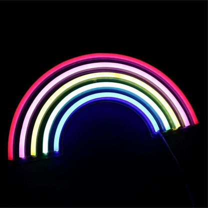 C-12 Rainbow Neon 15″ Wall Mount Display Sign