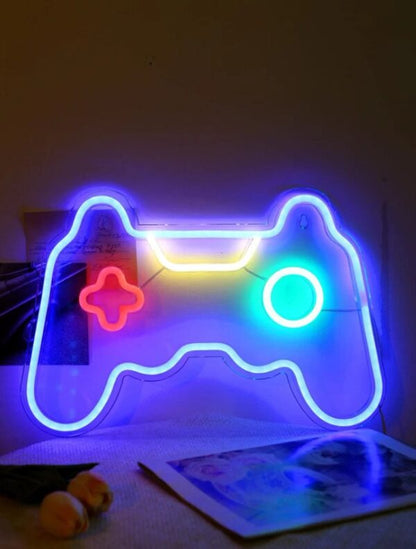 C-15 USB Powered Game Console Neon Lamp With Back Plate + On Off Switch