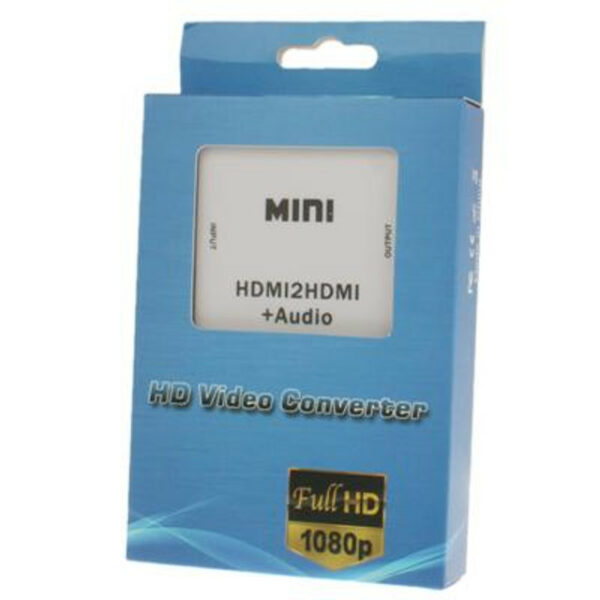 Mini HDMI to HDMI + Audio Decoder