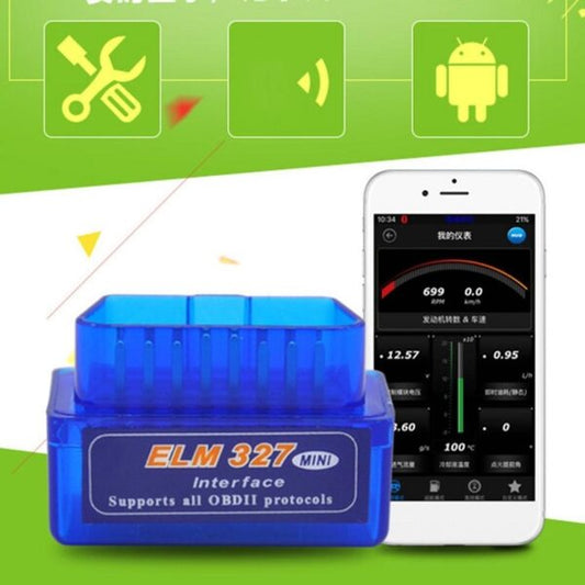 Mini ELM327 Car Diagnostic Scanner Reader Bluetooth