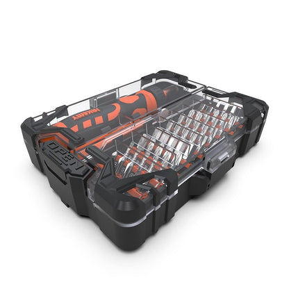 Jakemy JM-6124 Portable Ratchet Handle Screwdriver Set Tool Kit