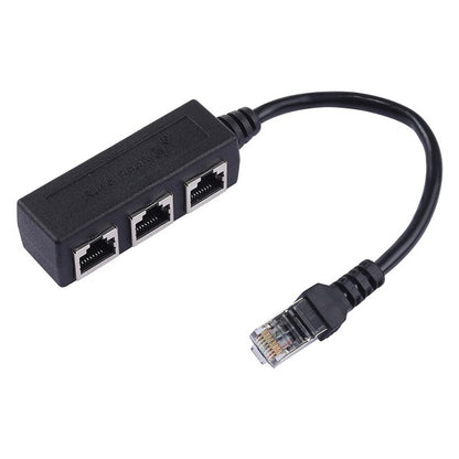 SE-L144 RJ45 Splitter Ethernet One Male To Three Female Extension Line