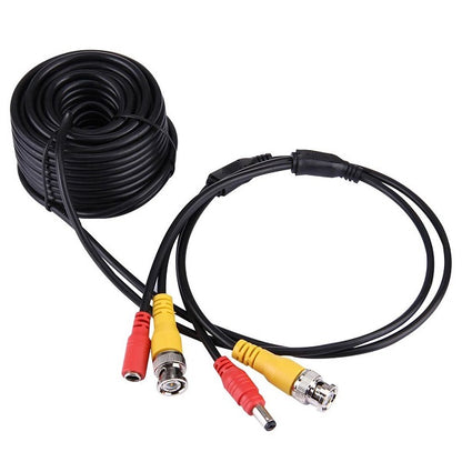 20M BNC Cable Video + DC Power CCTV Cable