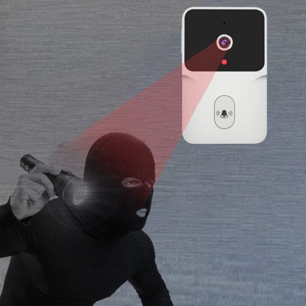 Wolulu AS-50701 USB Rechargeable WIFI Wireless Camera Doorbell With Tuya App