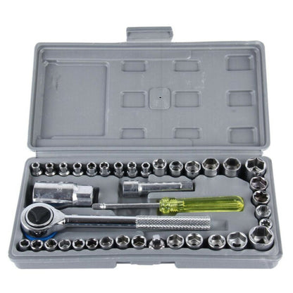 Aiwa XF0927 Combination Socket Wrench Set 40pcs