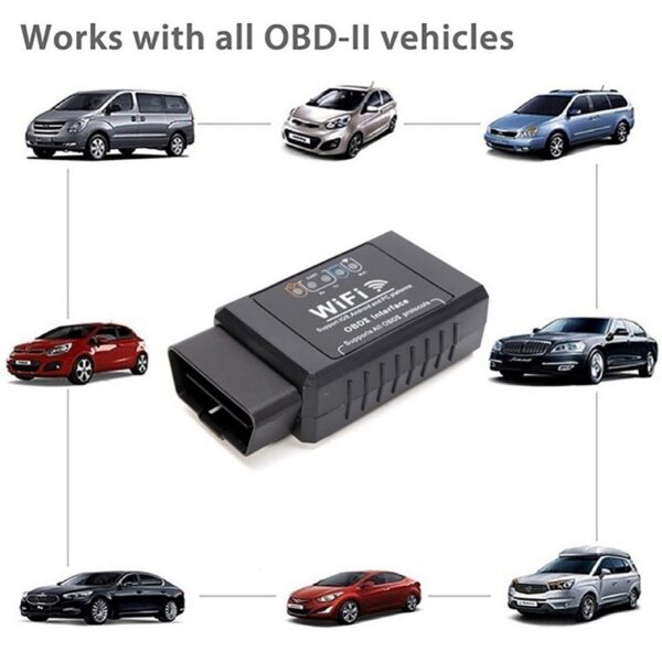 WiFi Code Reader OBD2 Interface Car Diagnostic Tool