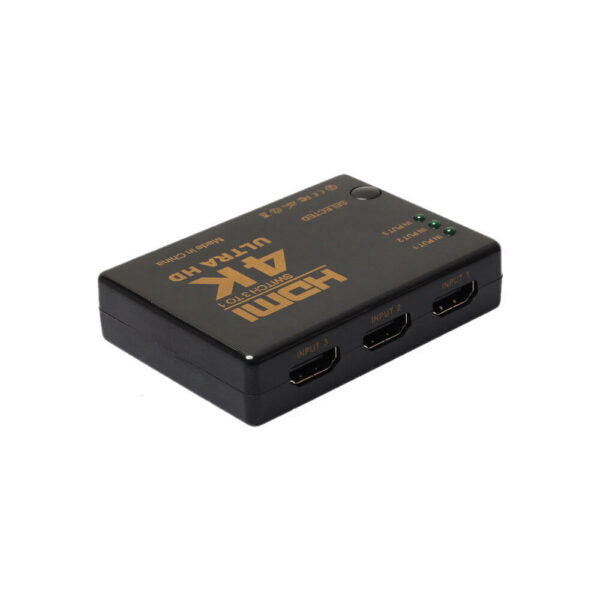 XF0062 3-Port HDMI Selector 4K Ultra HD