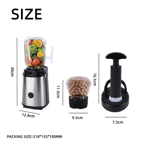 Aorlis AO-78219 Multifunctional Electric Blender with Vacuum Function 1600W