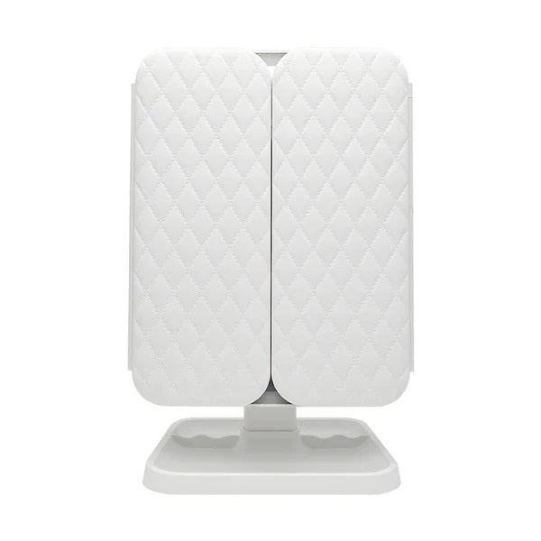 Wolulu AS-51021 Rechargeable 76 LED Makeup Mirror With Three lighting Modes