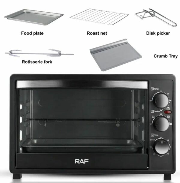 RAF R.5326B Electric Oven 1500W 40L
