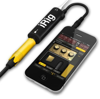 SE-L97 Irig Guitar Interface Amplitube Connector To Your Phone