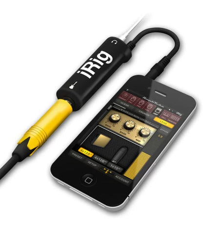 SE-L97 Irig Guitar Interface Amplitube Connector To Your Phone
