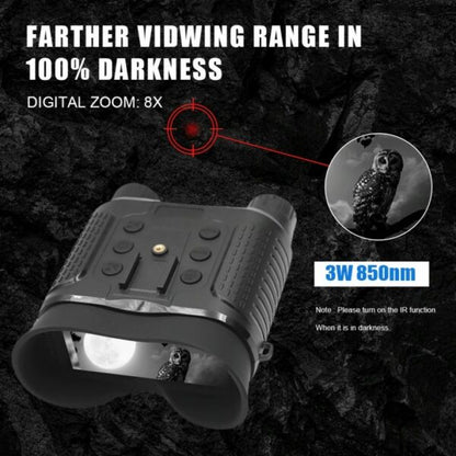 NV8160 Overhead Waterproof Night Vision Binocular Camera With Starlight Sensor 1080P