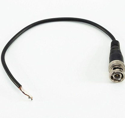 XF0574 BNC Connector Plug Male Tail Line 50PCS
