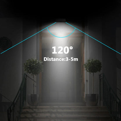 LED Solar Foldable Wall Light Outdoor Solar Powered Sunlight Waterproof PIR Motion Sensor Street Light For Garden Decoration