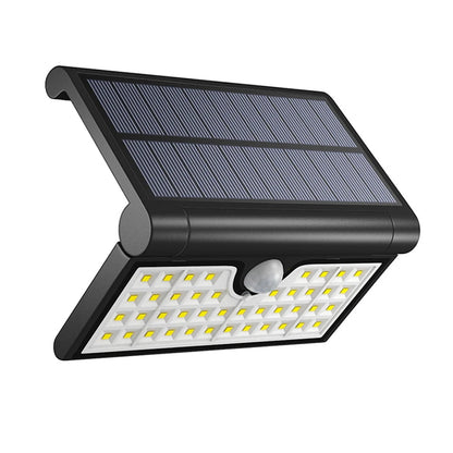 LED Solar Foldable Wall Light Outdoor Solar Powered Sunlight Waterproof PIR Motion Sensor Street Light For Garden Decoration