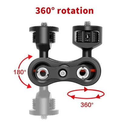 SE007 Heavy Duty Camera Bracket Ball Head Holders with Non-slip Screws