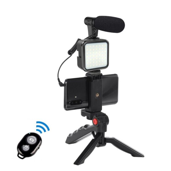 AY-49 Super Electronics Professional Vlogging Video Shooting Kit With Mini Tripod