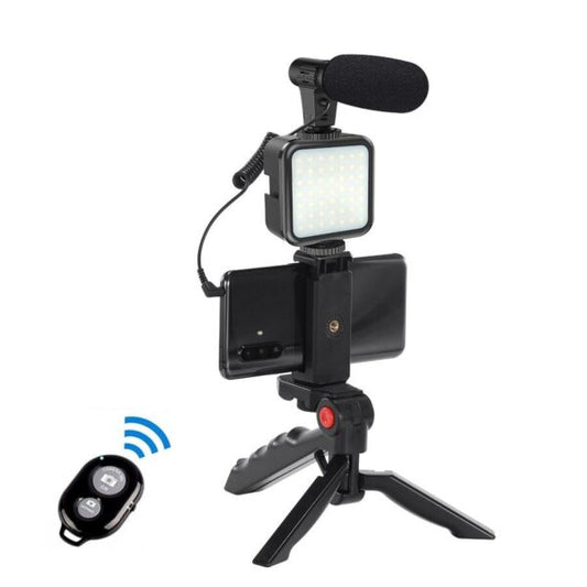 AY-49 Super Electronics Professional Vlogging Video Shooting Kit With Mini Tripod